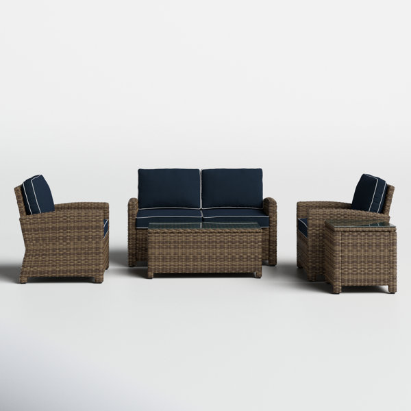 Lawson wicker loveseat with cushions sale